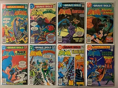 Buy Batman Brave And The Bold Comics Run #137-169 33 Diff Avg 7.0 (1977-80) • 127.92£