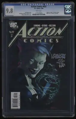 Buy Action Comics #835 CGC 9.8 White Pages 1st Appearance Livewire Leslie Willis  • 98.83£