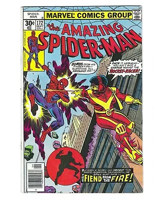 Buy Amazing Spider-Man #172 1977 VG+  Or Better!  1st Rocket Racer   Combine Ship • 8£