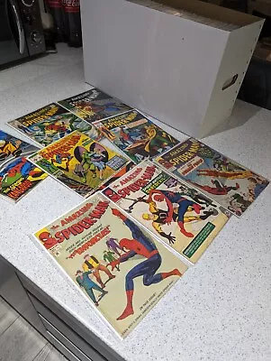 Buy The Amazing Spiderman Comics , Silver And Bronze Age , Over 100+ Comics  • 723.62£