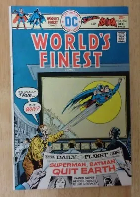 Buy World's Finest #234 1975 Nice Fn+ Swan,family Who Feld Earth,gerald Ford • 8.71£