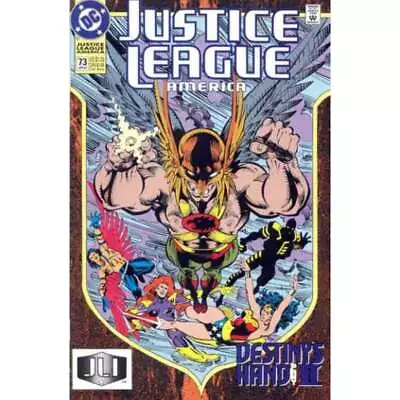 Buy Justice League (1987 Series) #73 In Near Mint Minus Condition. DC Comics [l^ • 1.21£