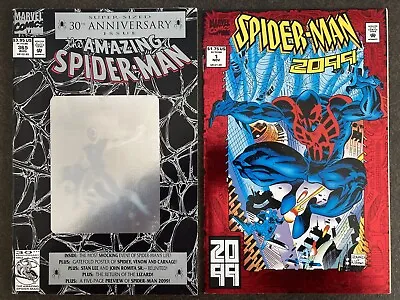 Buy Amazing Spider-man #365 1st Spider-man 2099 Set W/ Venom Carnage Poster 1992 Lot • 30.13£
