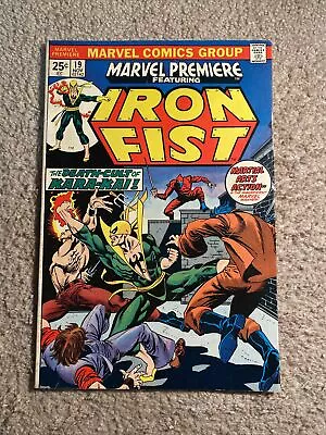 Buy Marvel Comics Marvel Premiere Iron Fist #19 1974 1st App Colleen Wing Kara-Kai • 14.01£