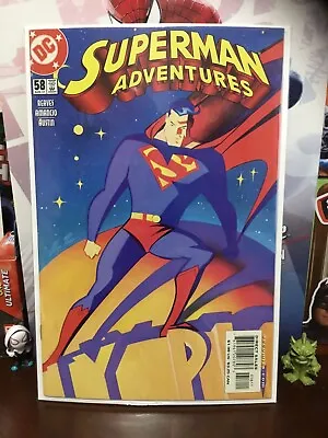Buy Superman Adventures #58 Alex Ross Cover Low Print Fine+ Gemini Print • 15.81£