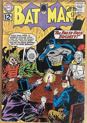 Buy Batman #152 December 1962 The False Face Society Brief Joker Appearance • 59.99£