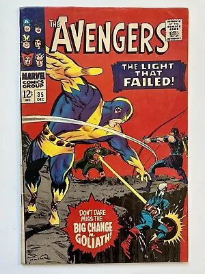 Buy AVENGERS #35 1966 2nd Appearance Of The Living Laser! Silver Age FN/VG For  CGC • 31.54£