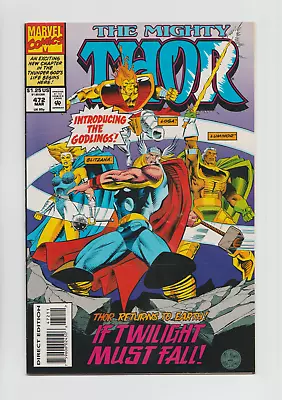 Buy The Mighty Thor #472 Marvel Comics 1994 • 3.93£