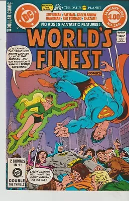 Buy Dc Comics Worlds Finest #266 (1981) 1st Print Vf • 6.95£