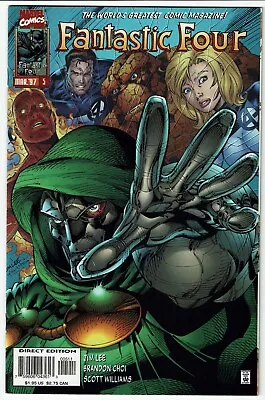 Buy Fantastic Four #5 - Marvel 1997 - Volume 2 - Jim Lee [Ft Doctor Doom] • 5.89£
