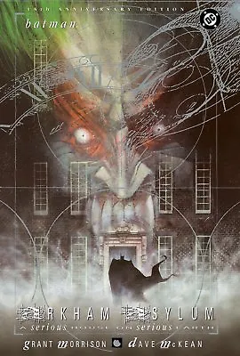 Buy Batman Arkham Asylum Grant Morrison Dave McKean 15th Anniversary Graphic Novel • 83.90£