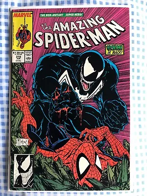Buy Amazing Spider-Man 316 (1989) 1st Full Venom Cover. Todd McFarlane Art • 117.99£