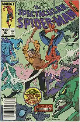 Buy Spectacular Spider-Man #147 (1976) - 7.5 VF- *1st App Demogoblin* Newsstand • 9.48£
