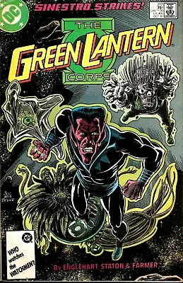 Buy *THE GREEN LANTERN CORPS # 217: INSIDE SUMMER SKIES: 1987 Ed From DC COMICS [-] • 10£
