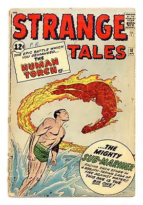 Buy Strange Tales #107 FR/GD 1.5 1963 • 126.66£