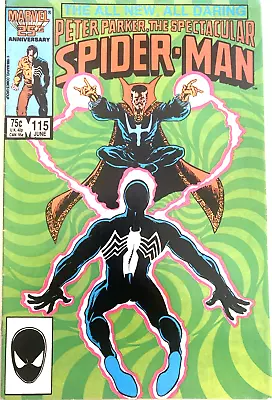 Buy Spectacular Spider-man. # 115.  1st Series. June 1986. Marvel Comics. Vfn 8.0. • 9.99£