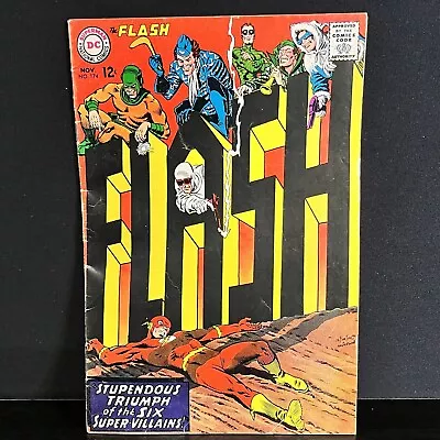 Buy The Flash #174 Silver Age Superhero Vintage DC Comic 1967 Very Good Condition • 7.90£