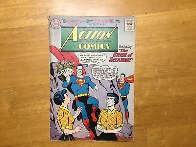 Buy Action Comics #255, 1959, 1st Bizarro Lois C/s; 4th Supergirl • 71.26£