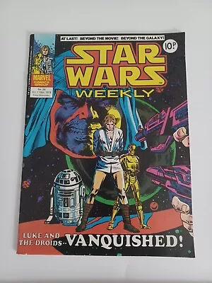 Buy MARVEL Star Wars Weekly Issue #24   UK - May 1978 - Bronze Age Comic - Rare Vg • 14.99£
