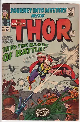 Buy Journey Into Mystery #117, Marvel Comics 1965 GD/VG 3.0 Thor Vs Vietnam! • 19.71£