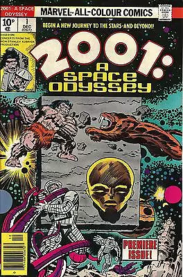 Buy 2001: A SPACE ODYSSEY #1 Premier Issue Marvel Comic (UNREAD) By Jack Kirby  • 11.75£