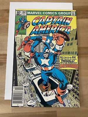 Buy Captain America #262 1981 Red Skull Iron Man Thor Falcon Namor Human Torch MCU • 5.61£