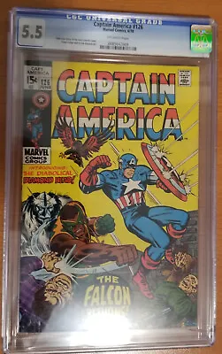 Buy Captain America #126 CGC 5.5 • 69.57£