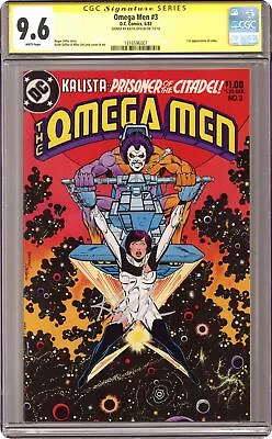 Buy Omega Men #3 CGC 9.6 SS Griffen 1983 1316596007 1st App. Lobo • 367.63£