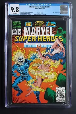 Buy Marvel Super-Heroes #11 Unpub Ms Marvel #25 1st Chronological ROGUE 1992 CGC 9.8 • 187.89£