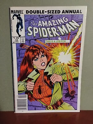 Buy Amazing Spider-Man Annual #19 Marvel  1st Alistaire Smythe Spider-Slayer 7.5 • 4.79£