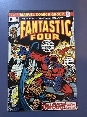 Buy Fantastic Four #132 Pence Copy 1973 • 12£