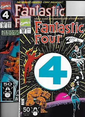 Buy Marvel  Comics ~ Fantastic Four  ~Lot Of 2 ~  #s 357 & 358 (1991) • 5.51£