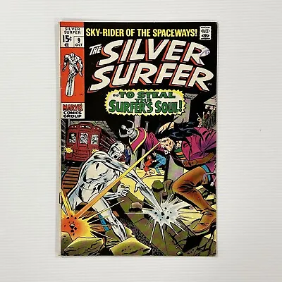 Buy Silver Surfer #9 1969 VG/FN Cent Copy Pence Stamp • 54£