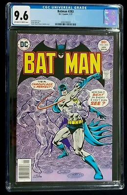 Buy Batman #283 CGC 9.6 1st App. Of Omaga  Jan. 1977 • 160.85£