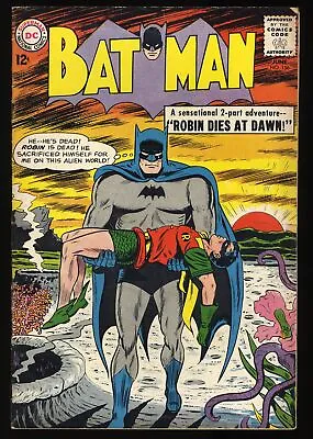 Buy Batman #156 FN+ 6.5  Ant-Man Appearance! 1963! Robin Dies! DC Comics 1963 • 208.98£
