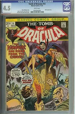 Buy Pick Your Issue - Tomb Of Dracula Lord Of Vampires! 14 - 66 CGC Graded • 110.81£