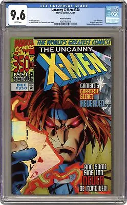 Buy Uncanny X-Men #350A Deluxe Hologram CGC 9.6 1997 4045960011 • 79.16£