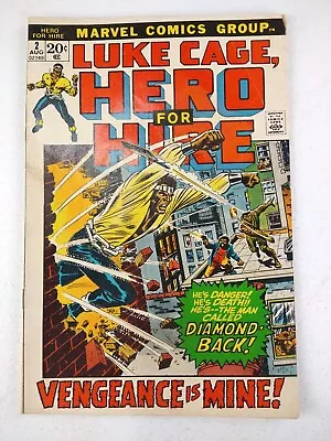 Buy Luke Cage Hero For Hire #2 (1973 Marvel) 1st Claire Temple Comic, Diamondback • 21.18£