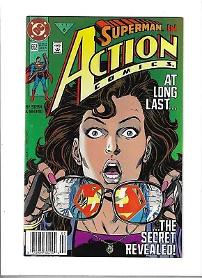 Buy Action Comics #662 Newstand Edition DC Comics 1991 FN/VF • 1.61£