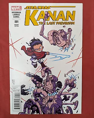 Buy Marvel 2015 Star Wars Kanan Last Padawan #1 Skottie Young Variant - Vf/nm • 51.39£