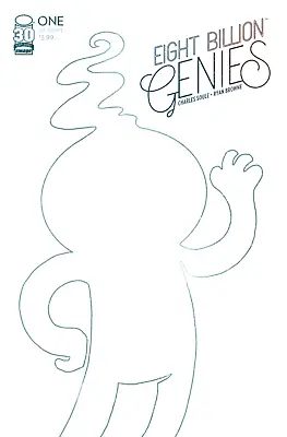 Buy Eight Billion Genies #1 | LCSD Blank Sketch Variant Cover | Image Comics 2022 • 6.38£