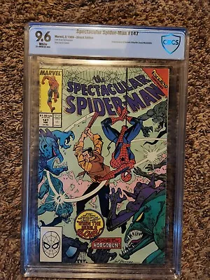 Buy The Spectacular Spider-man #147 1st Appearance Demonic Hobgoblin CBCS Graded 9.6 • 38.74£