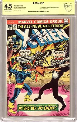 Buy Uncanny X-Men #97 CBCS 4.5 SS Chris Claremont 1976 23-11ABD88-011 • 132.10£