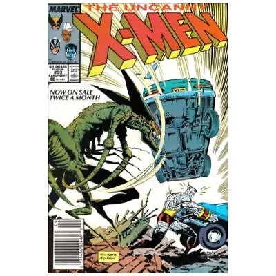 Buy Uncanny X-Men (1981 Series) #233 Newsstand In NM Minus Cond. Marvel Comics [h' • 11.93£