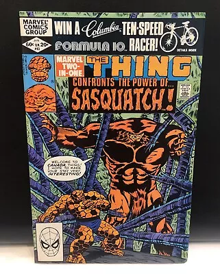 Buy MARVEL TWO IN ONE #83 Comic Marvel Comics  (THE THING & SASQUATCH • 2.99£