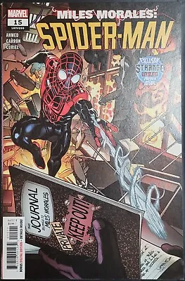 Buy MILES MORALES SPIDER-MAN #15 STRANGE ACADEMY #1 1st PRINT PREVIEW NM Marvel 2020 • 7.94£