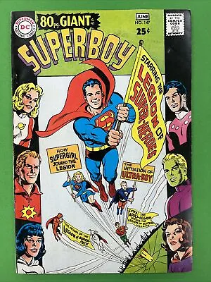 Buy Superboy #147 June 1968 DC Comics • 31.18£