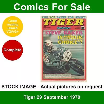 Buy Tiger 29 September 1979 Comic - VG/VG+ • 2.75£