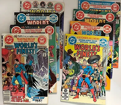 Buy World's Finest #s 275 276 277 278 279 280 281 282 DC Comics 1982 • 31.97£