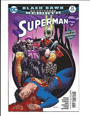 Buy SUPERMAN # 25 (Anniversary Issue, BLACK DAWN, Aug 2017), NM/M NEW • 4.65£